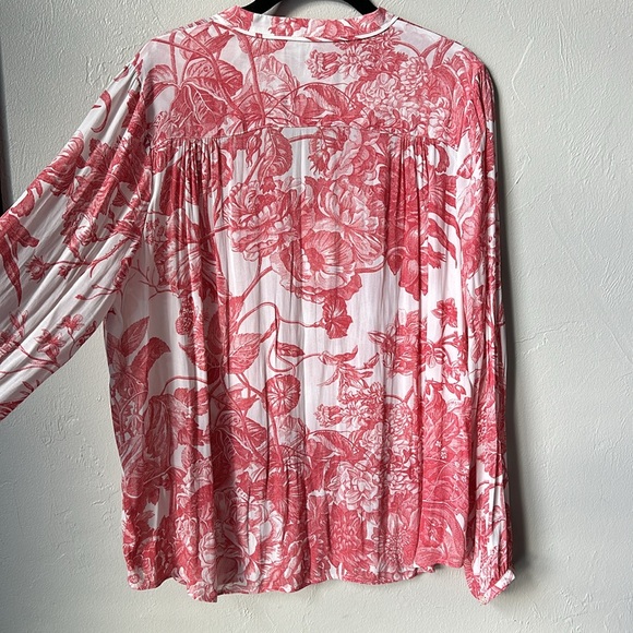 Loft flower pattern blouse - Picture 4 of 5